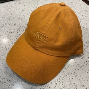 Vans Orange Baseball Cap